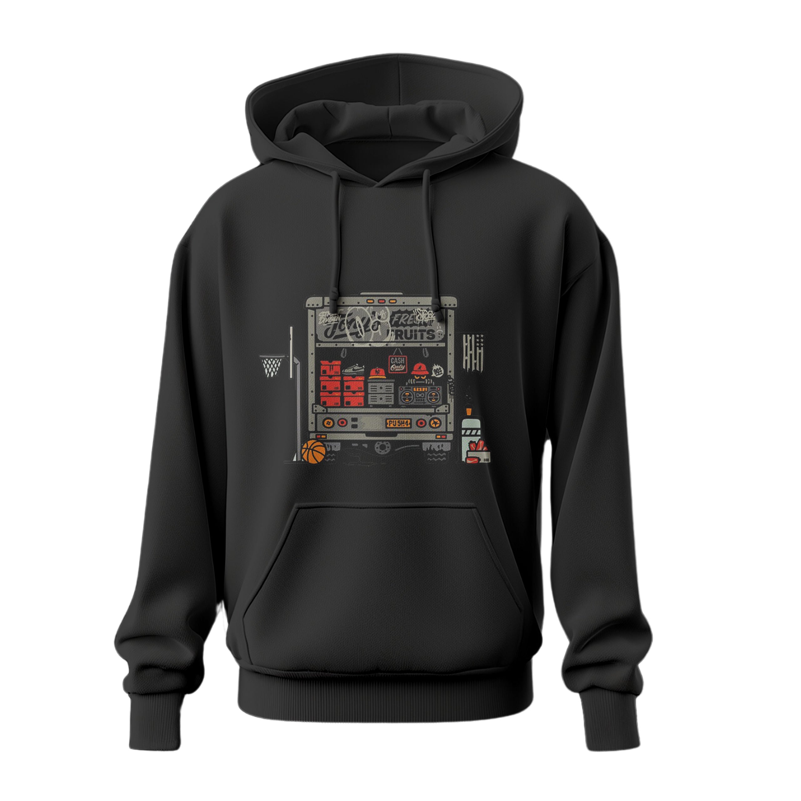 Fresh Fruits Graphic Hoodie
