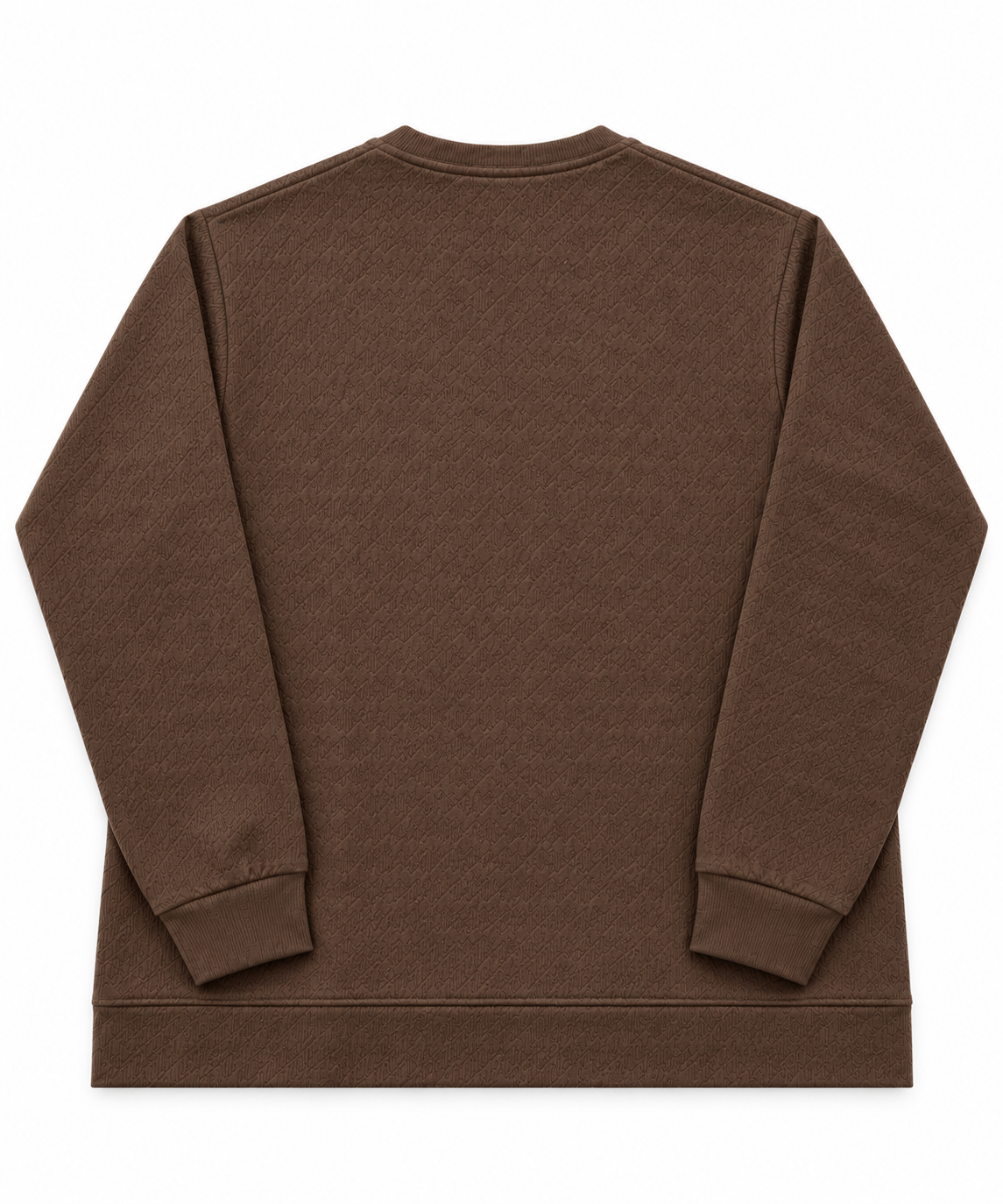 Brown Stretch Textured F/S