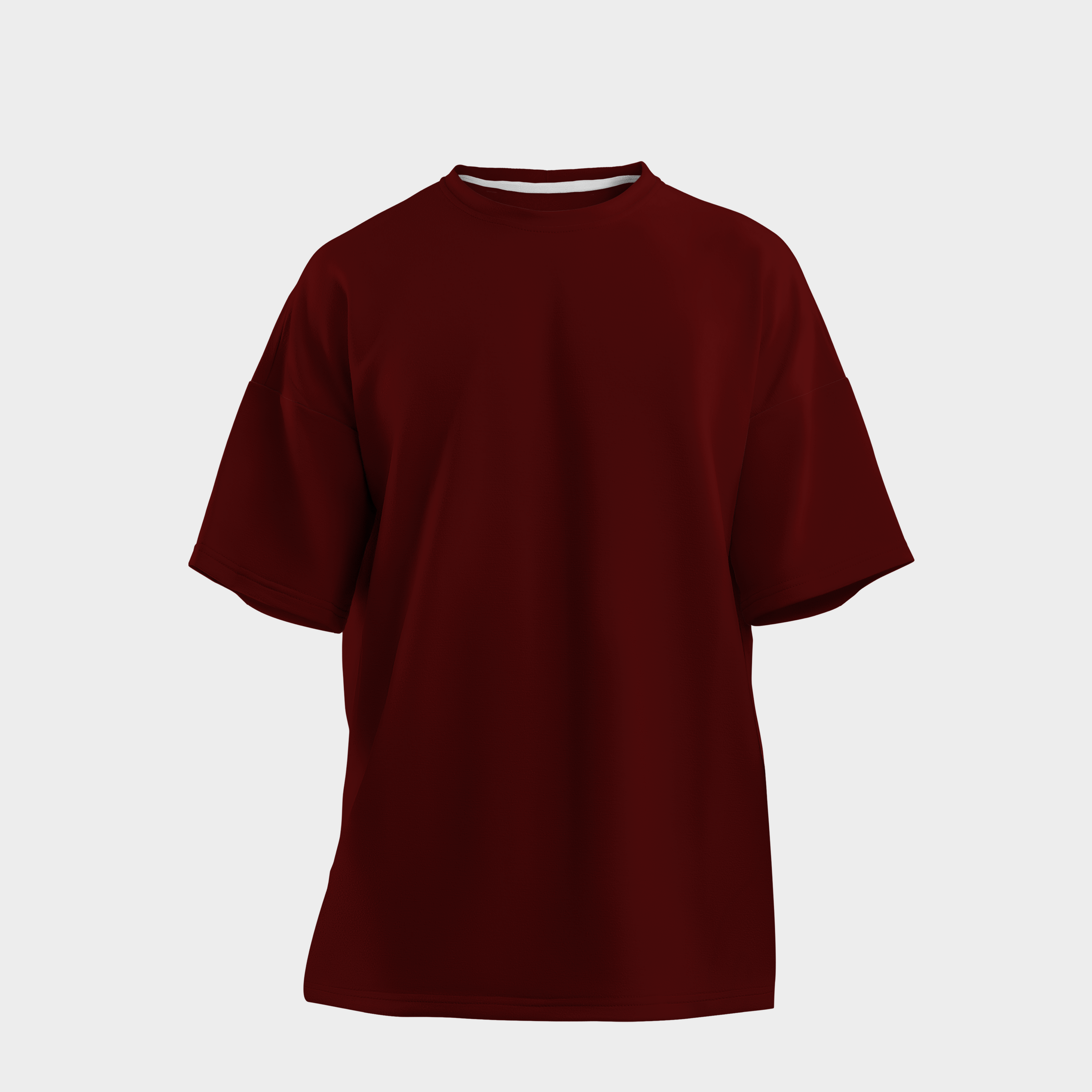 Oversize Maroon Tee