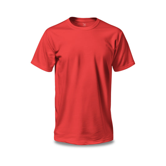 Red Plain Tee