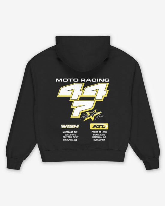 Moto Racing Oversize Hoodie
