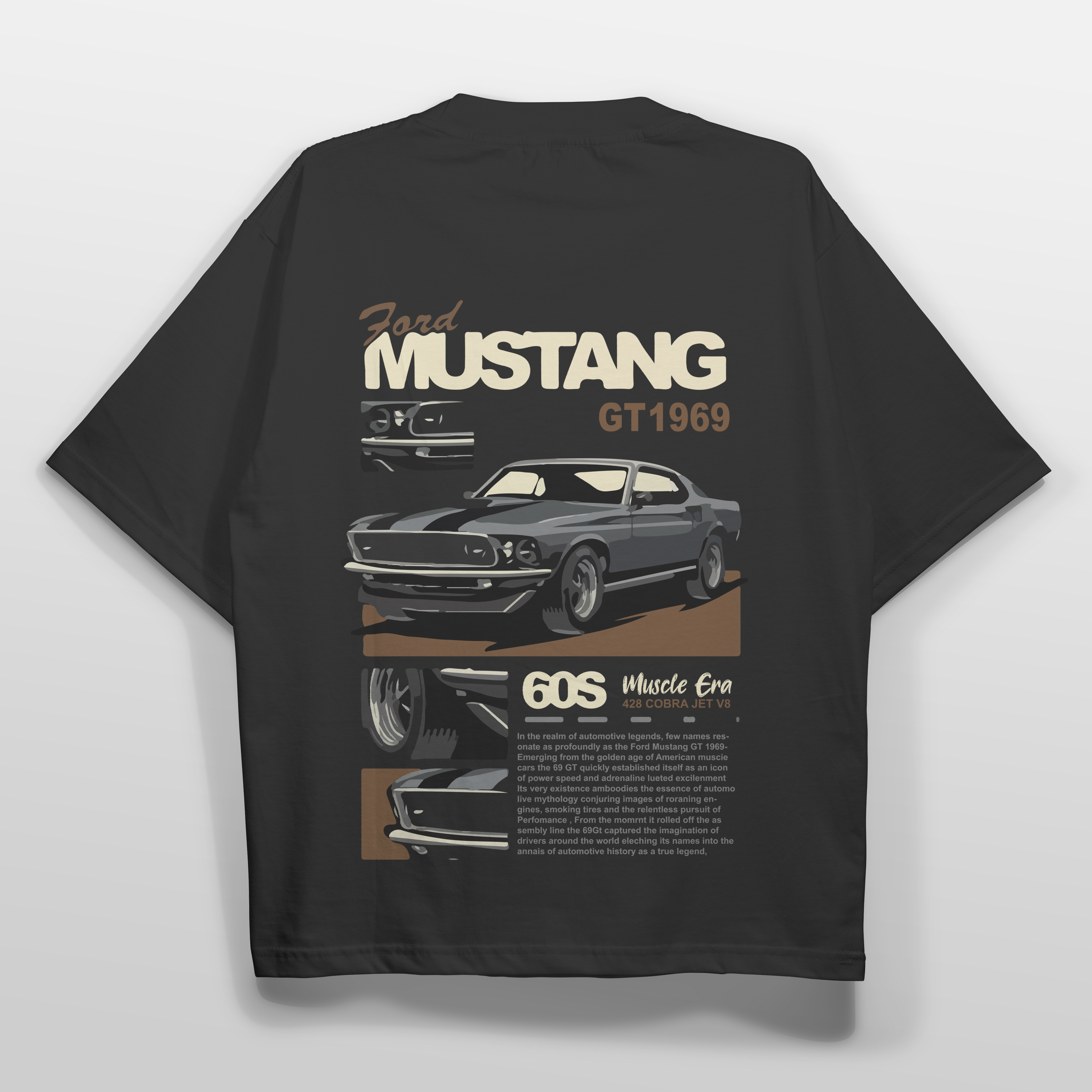 Oversize Ford Mustang