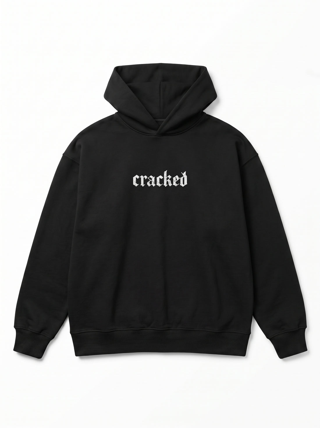 Cracked Oversize Hoodie