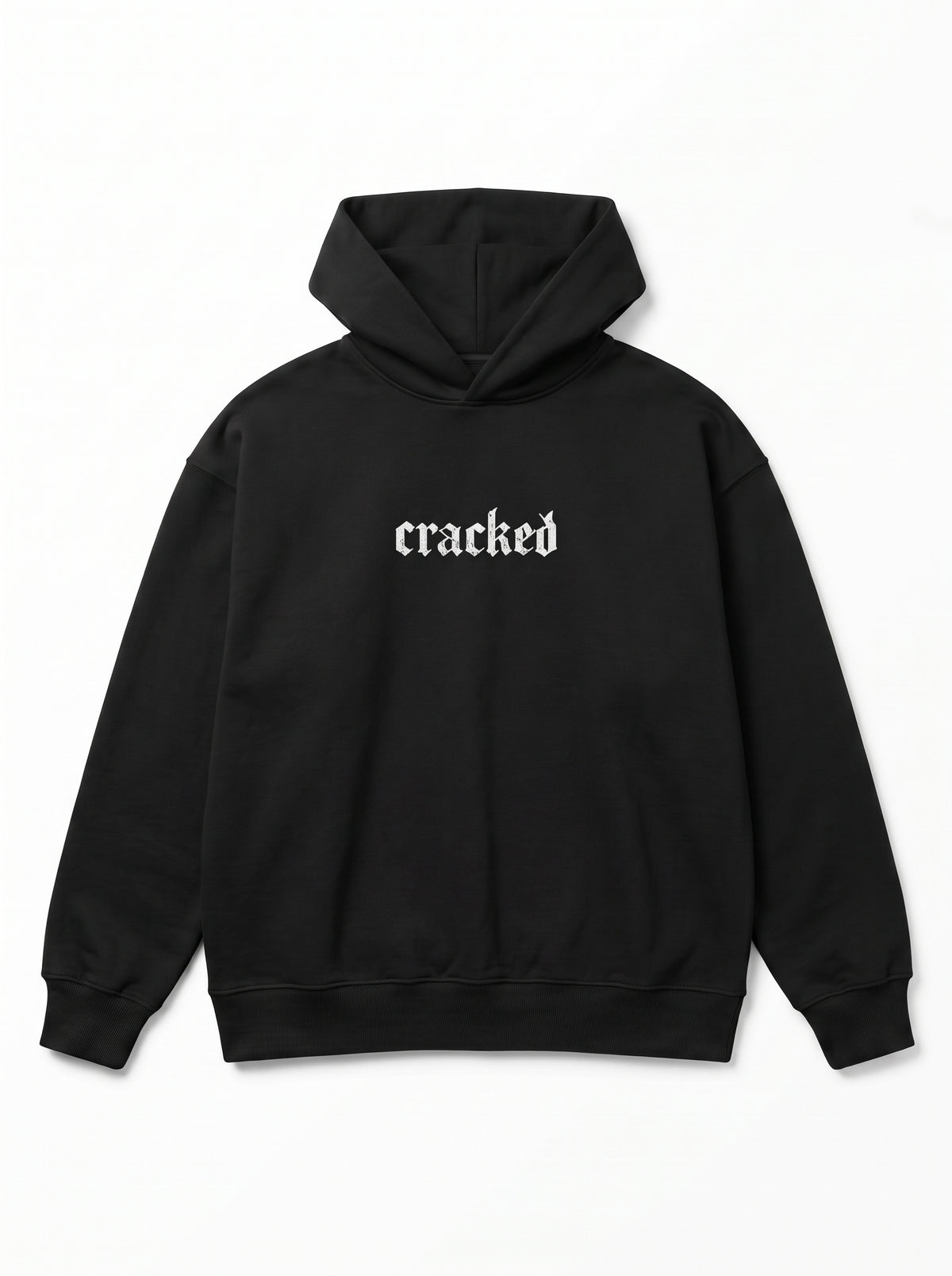 Cracked Oversize Hoodie