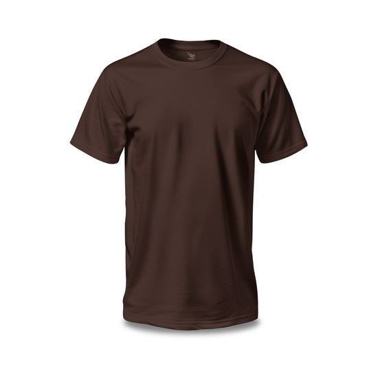 Brown Plain Tee