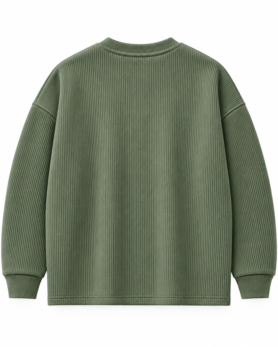 Oversize Knitted Sweaters - Sage Green