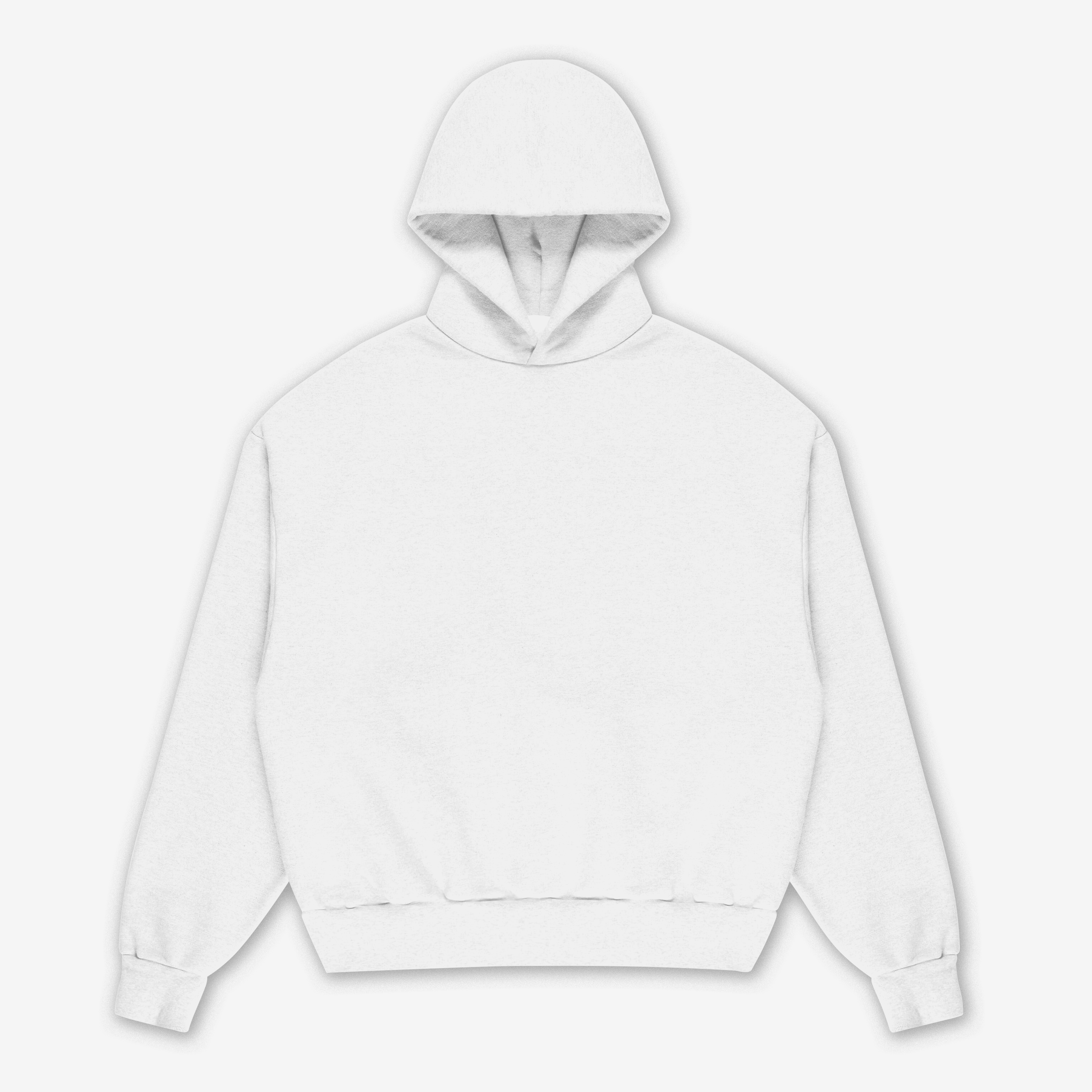 Basic White Oversize Hoodie