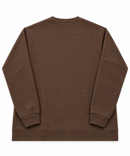 Brown Stretch Textured F/S