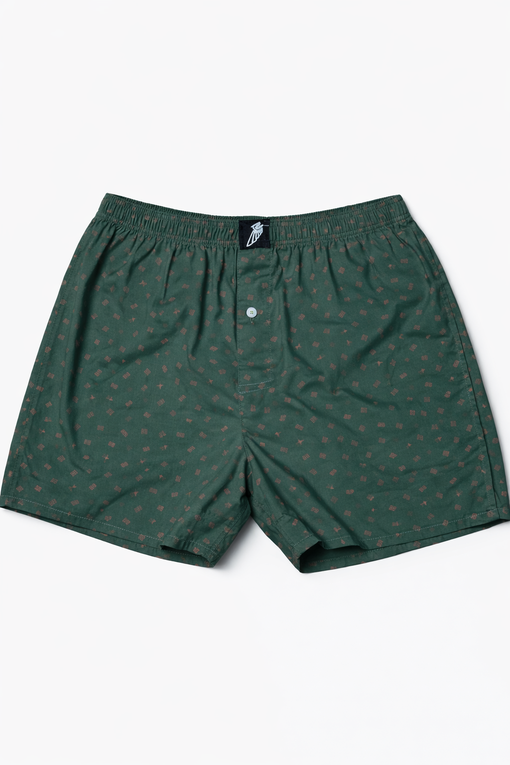 Boxer Short - Evergreen Fleck