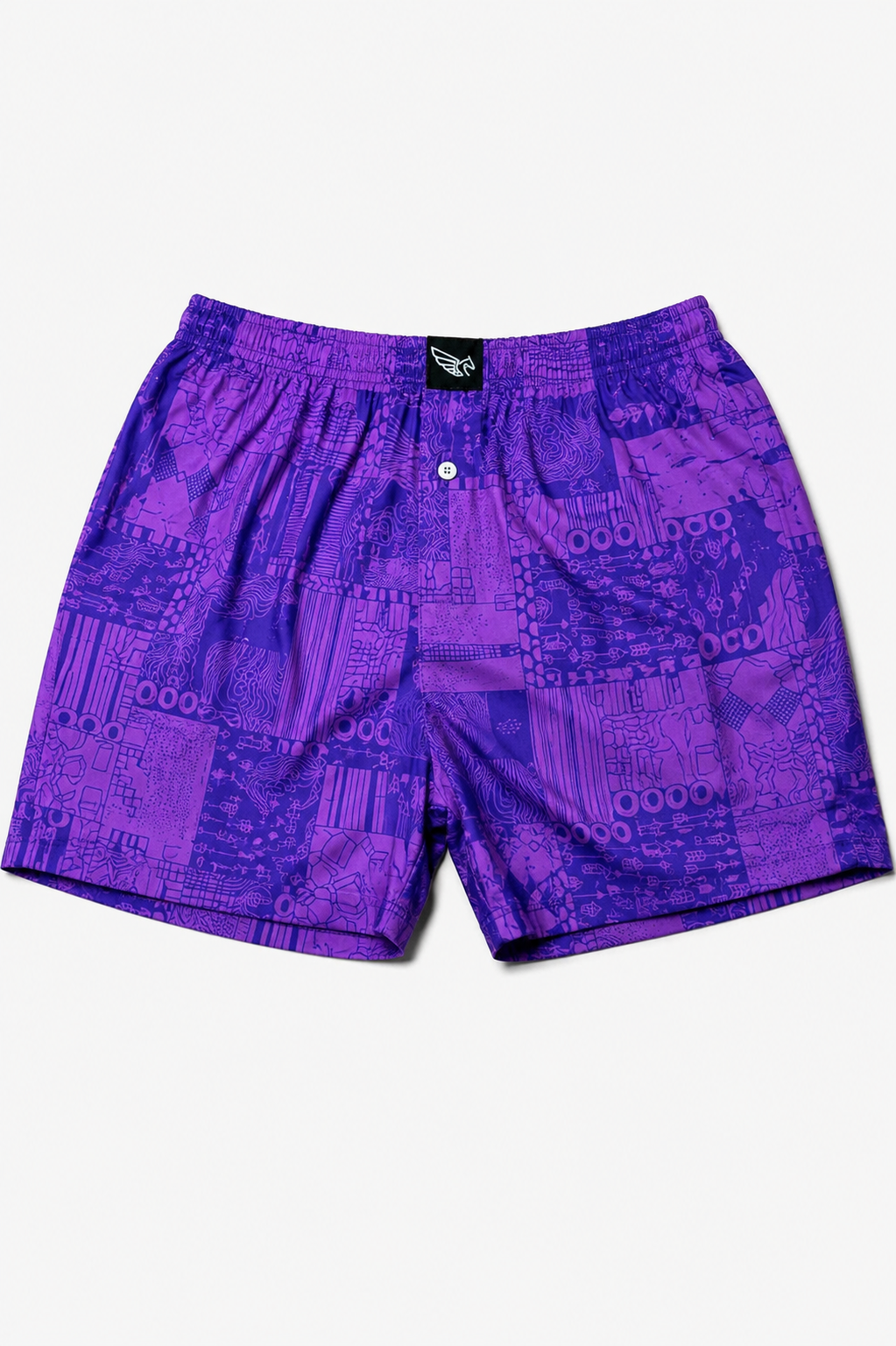 Boxer Short - Violet Chaos