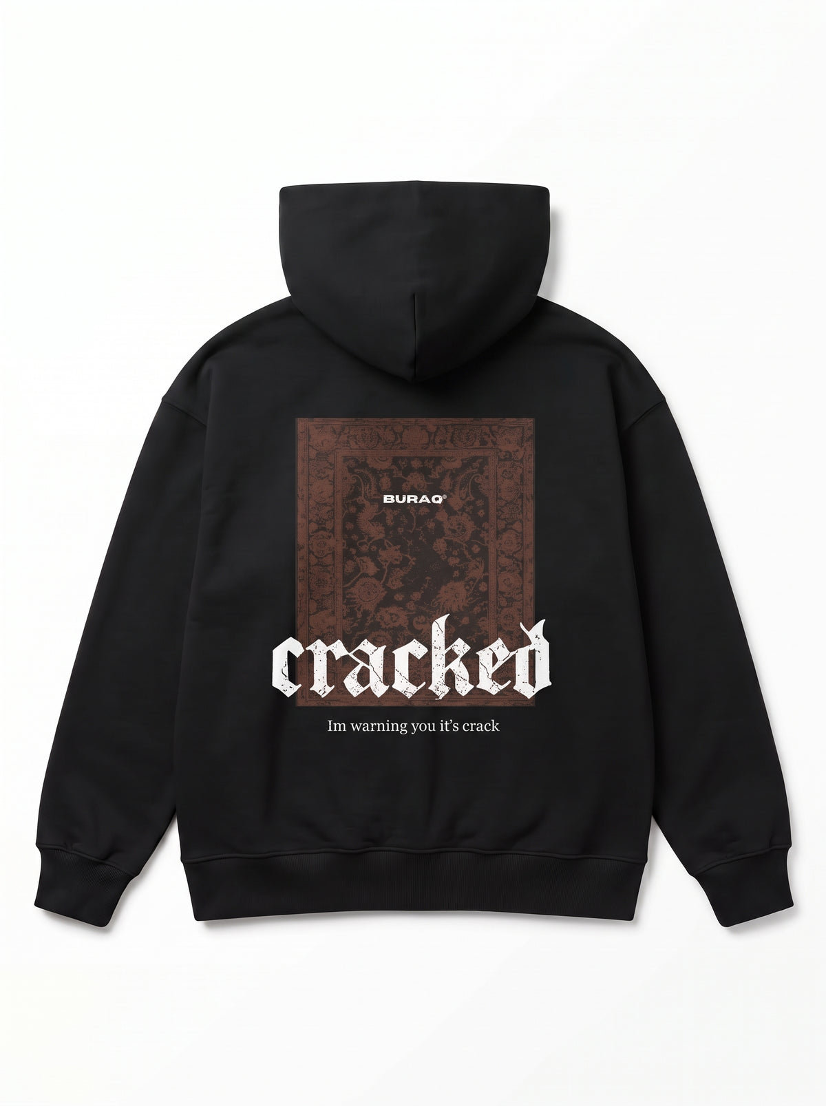 Cracked Oversize Hoodie
