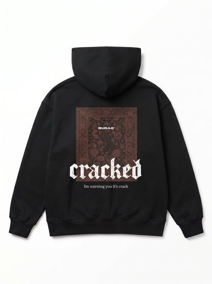 Cracked Oversize Hoodie