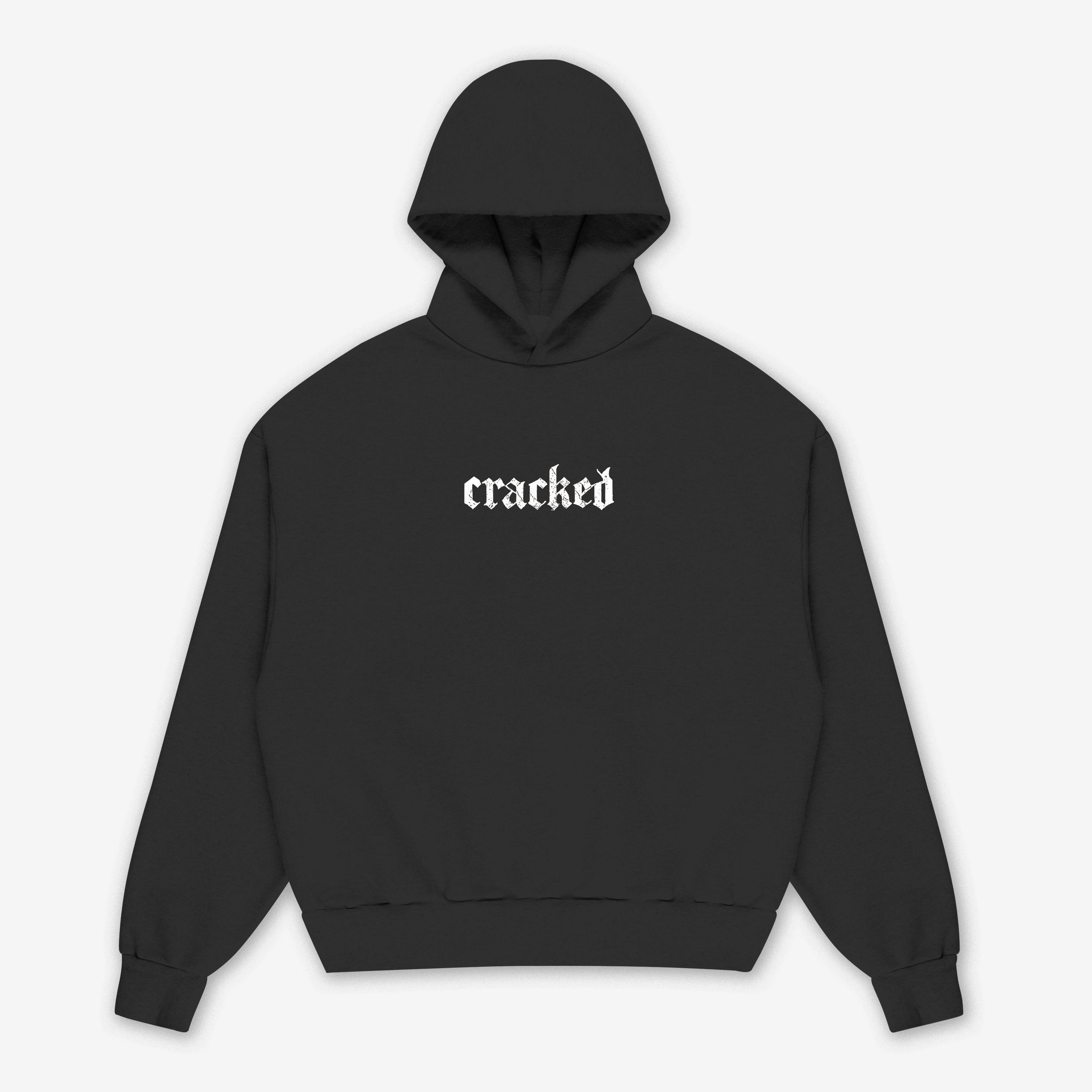 Cracked Oversize Hoodie