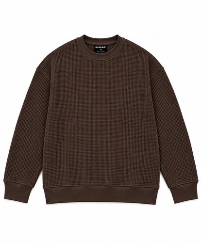 Cocoa Brown Winter Sweatshirt