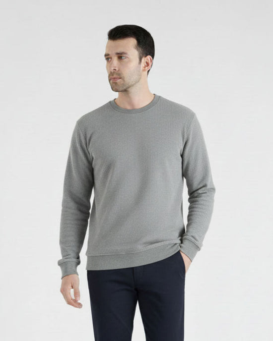 Ash Grey Winter Sweatshirt