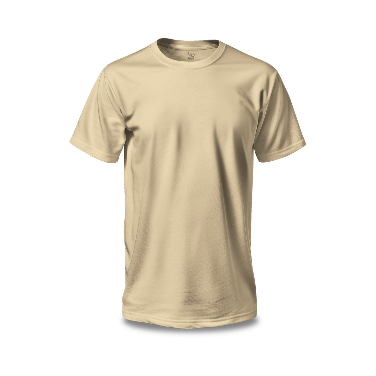 Khaki Plain Tee