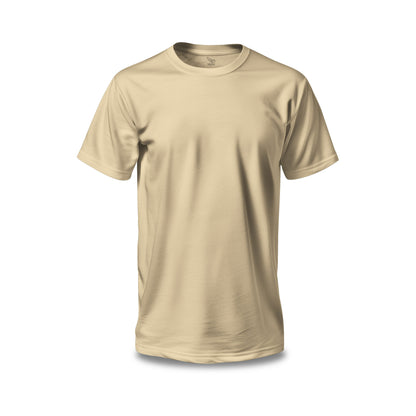 Khaki Plain Tee