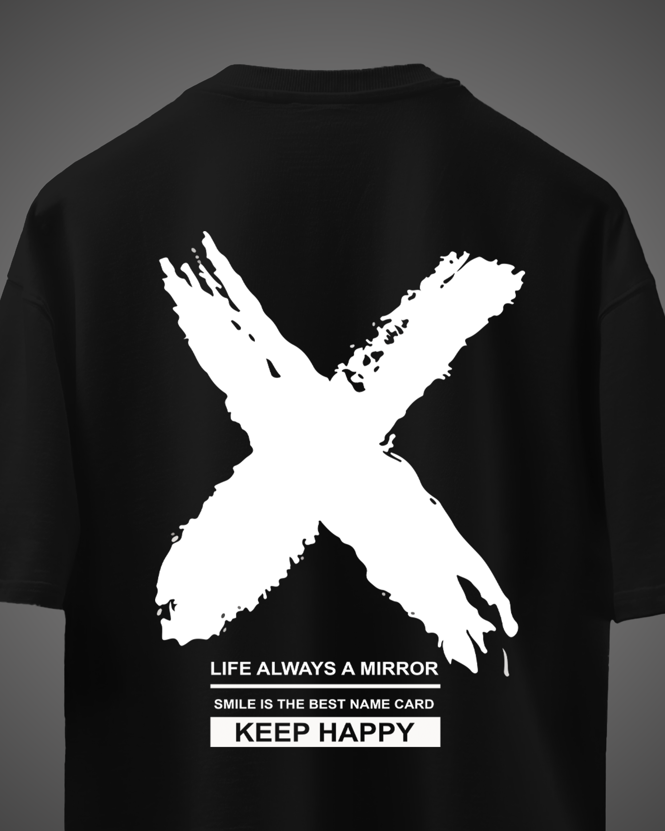 Oversize Keep Happy