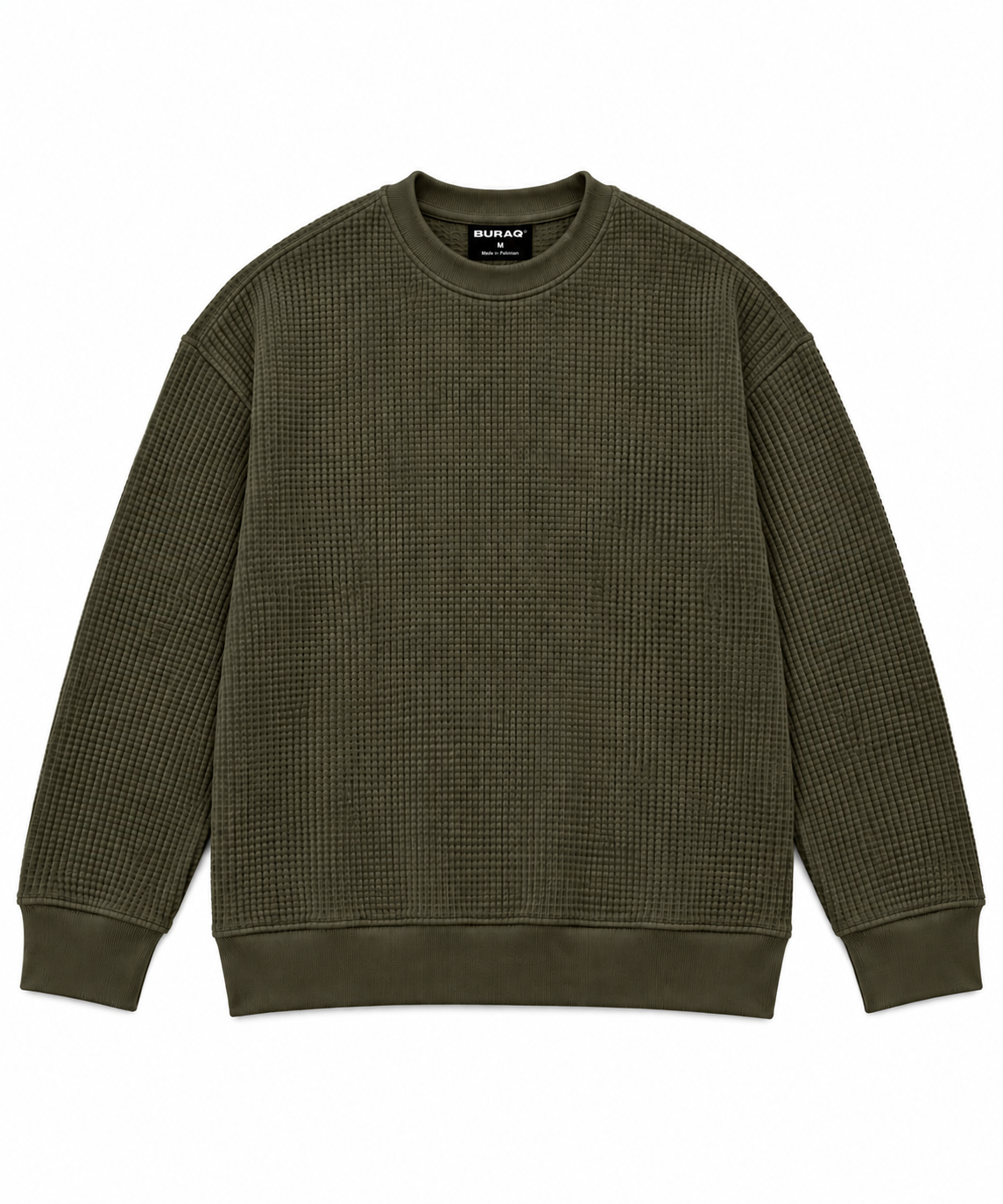 Dark Olive Winter Sweatshirt