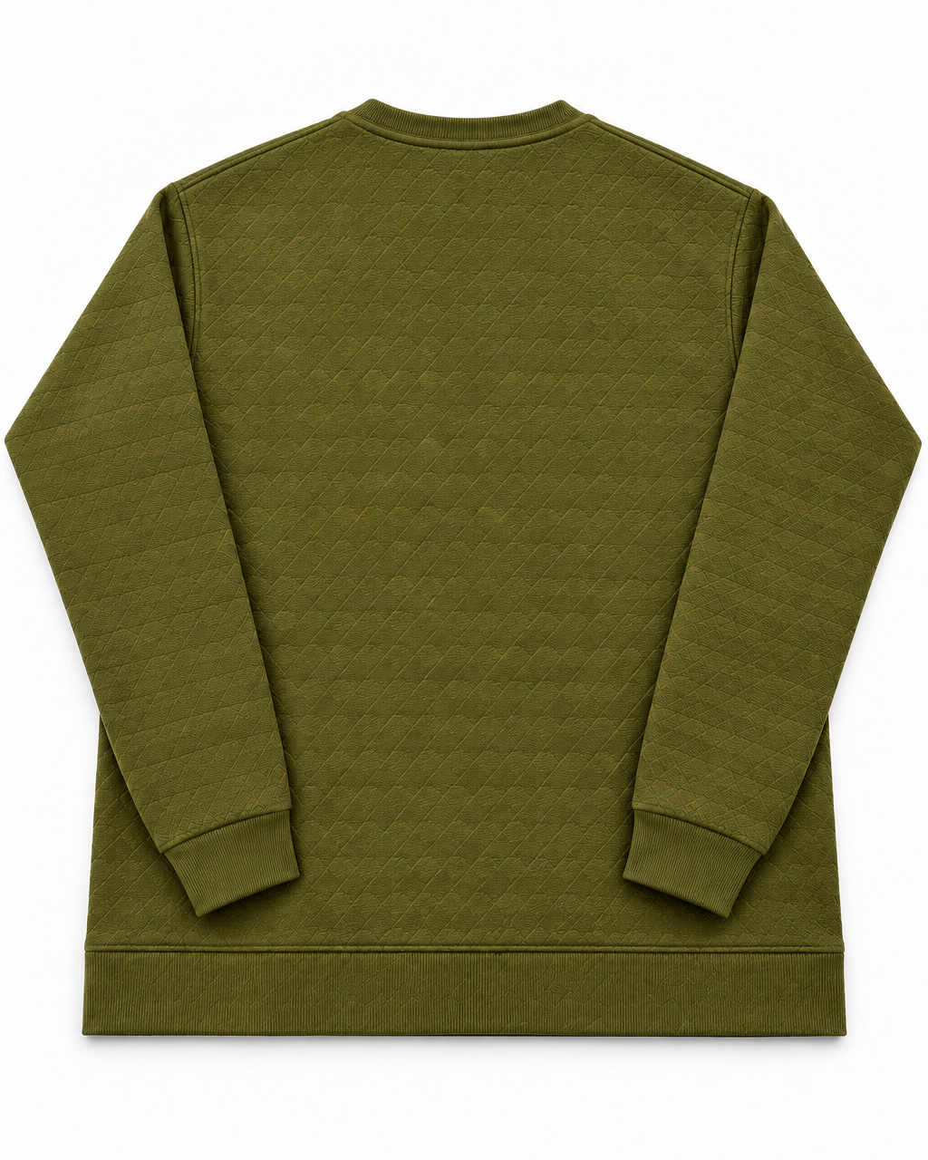Olive Stretch Textured F/S