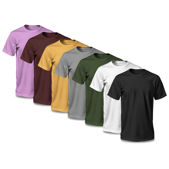 Make Your Pack of 7 Basic Tees