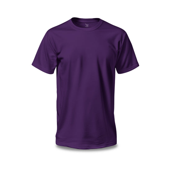 Purple Plain Tee