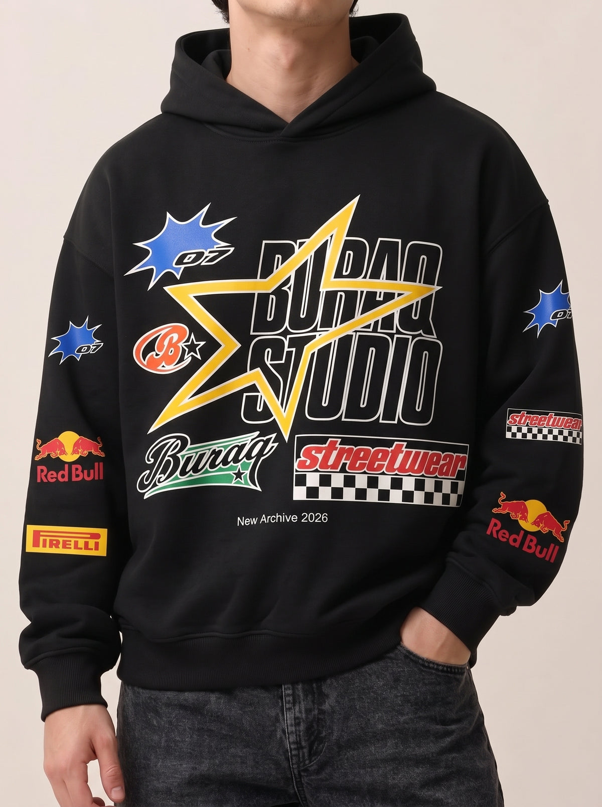 Brq Racing Oversize Hoodie