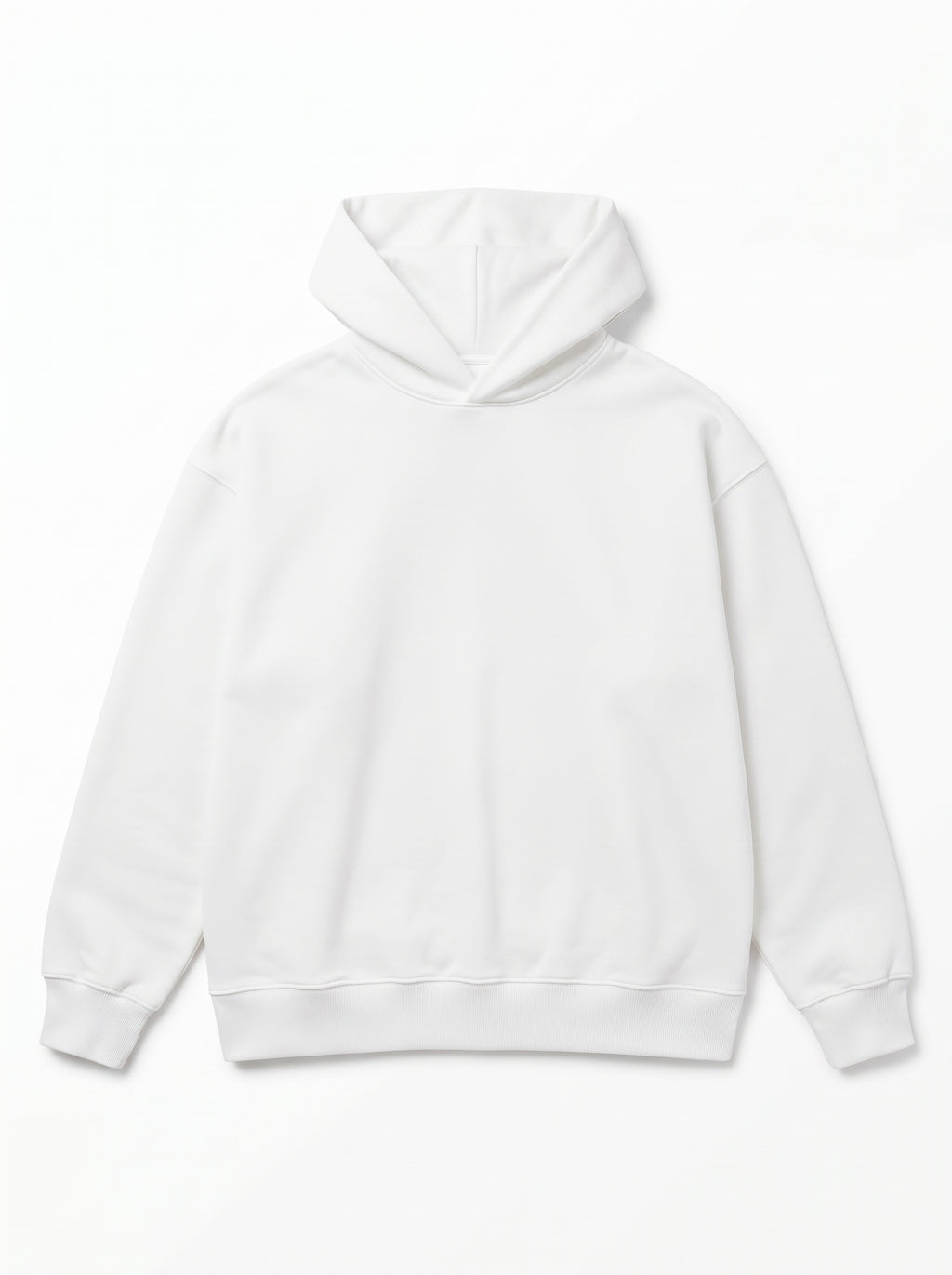 White Oversize Hoodie
