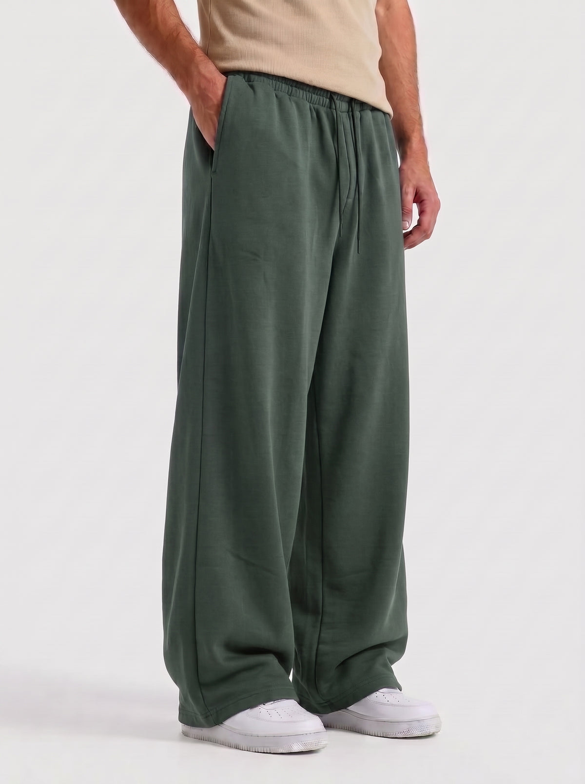 Sage Green Baggy Trouser