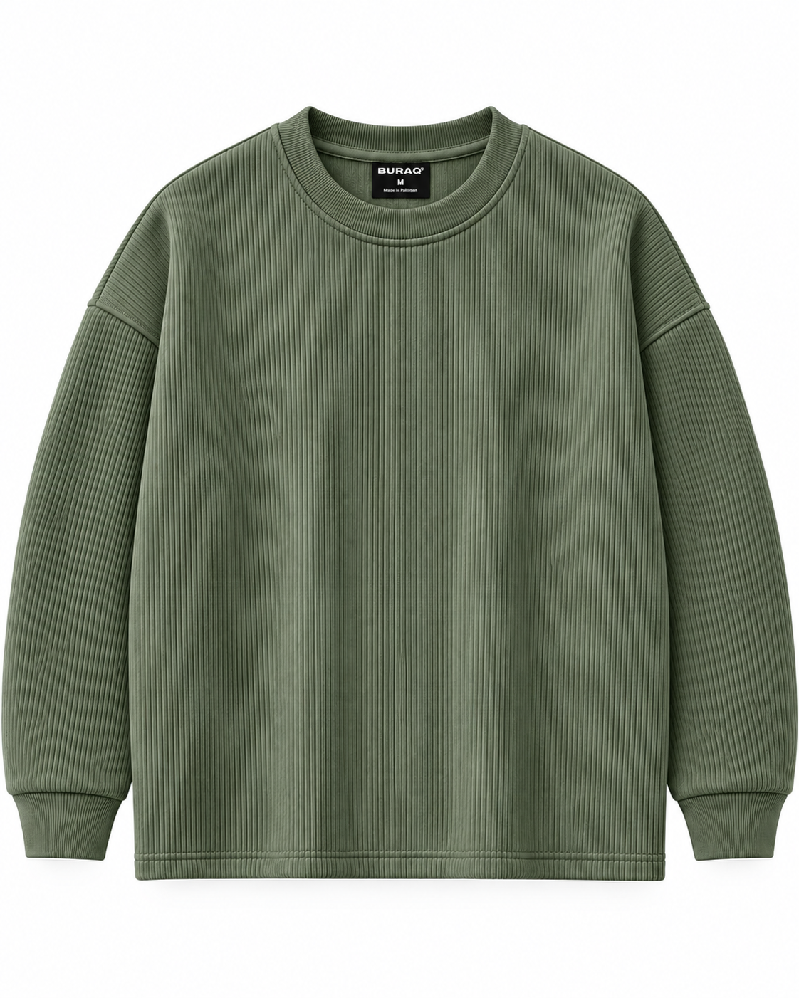 Oversize Knitted Sweaters - Sage Green