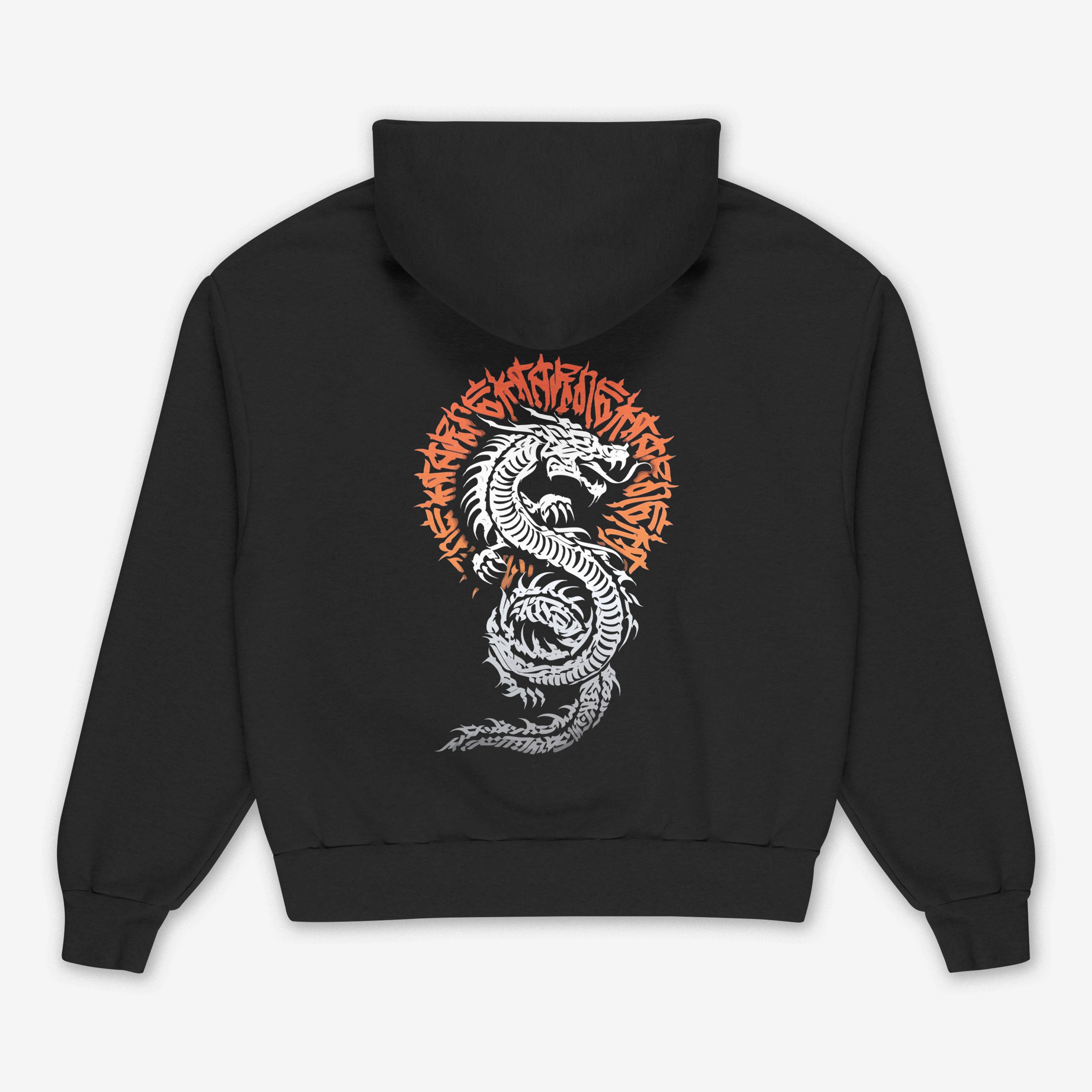 Snaky Oversize Hoodie