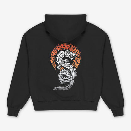 Snaky Oversize Hoodie