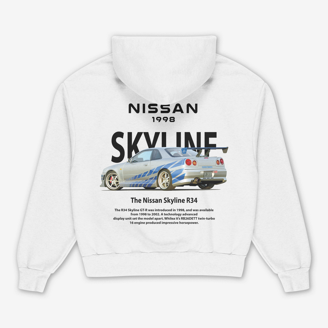 Skyline Oversize Hoodie