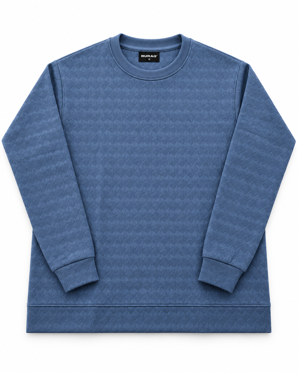 Denium Blue Stretch Textured F/S
