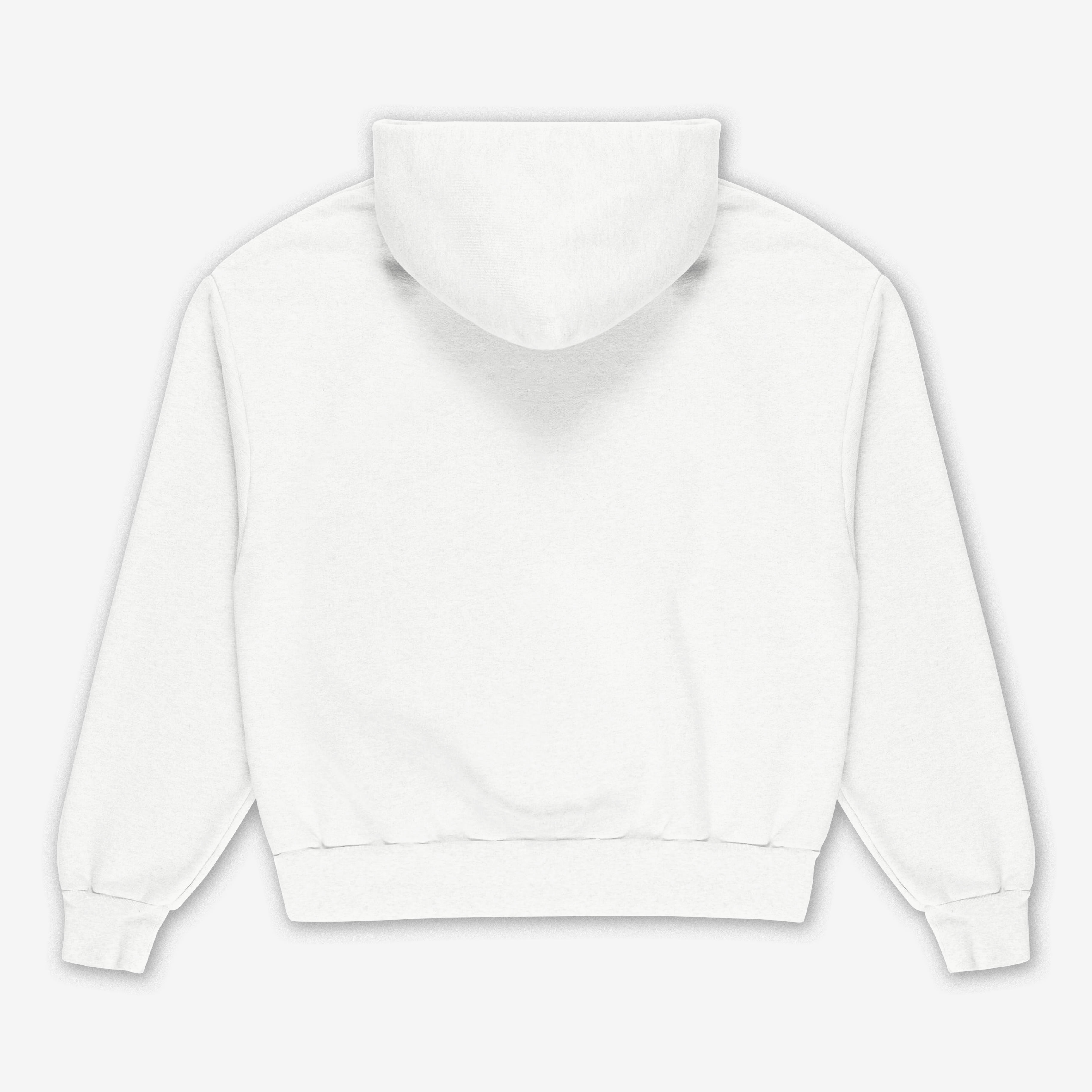 Basic White Oversize Hoodie