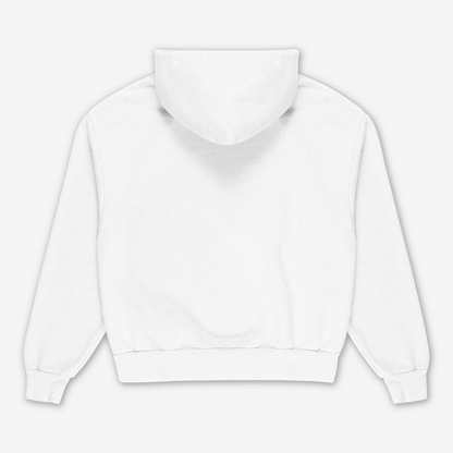 Basic White Oversize Hoodie