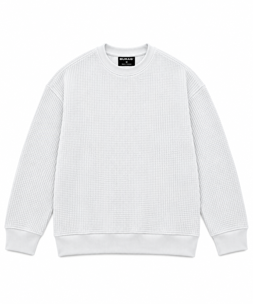 White Winter Sweatshirt