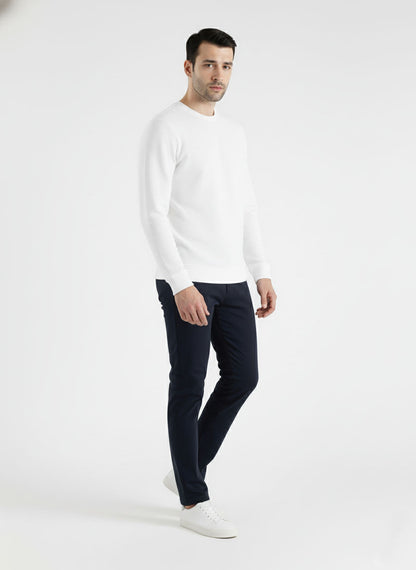 White Winter Sweatshirt