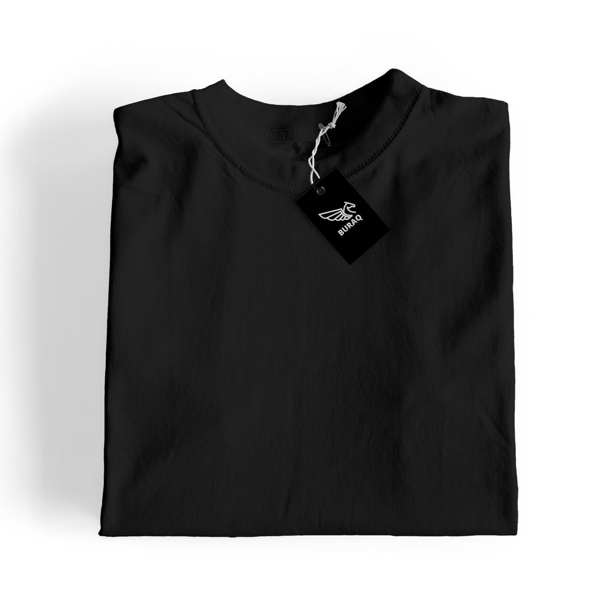 Black Plain Tee