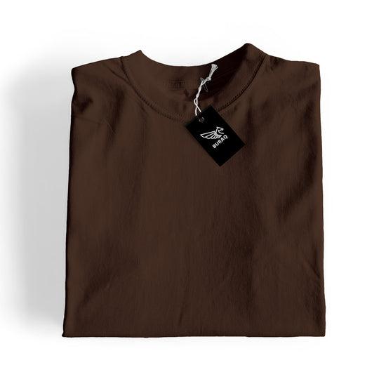 Brown Plain Tee