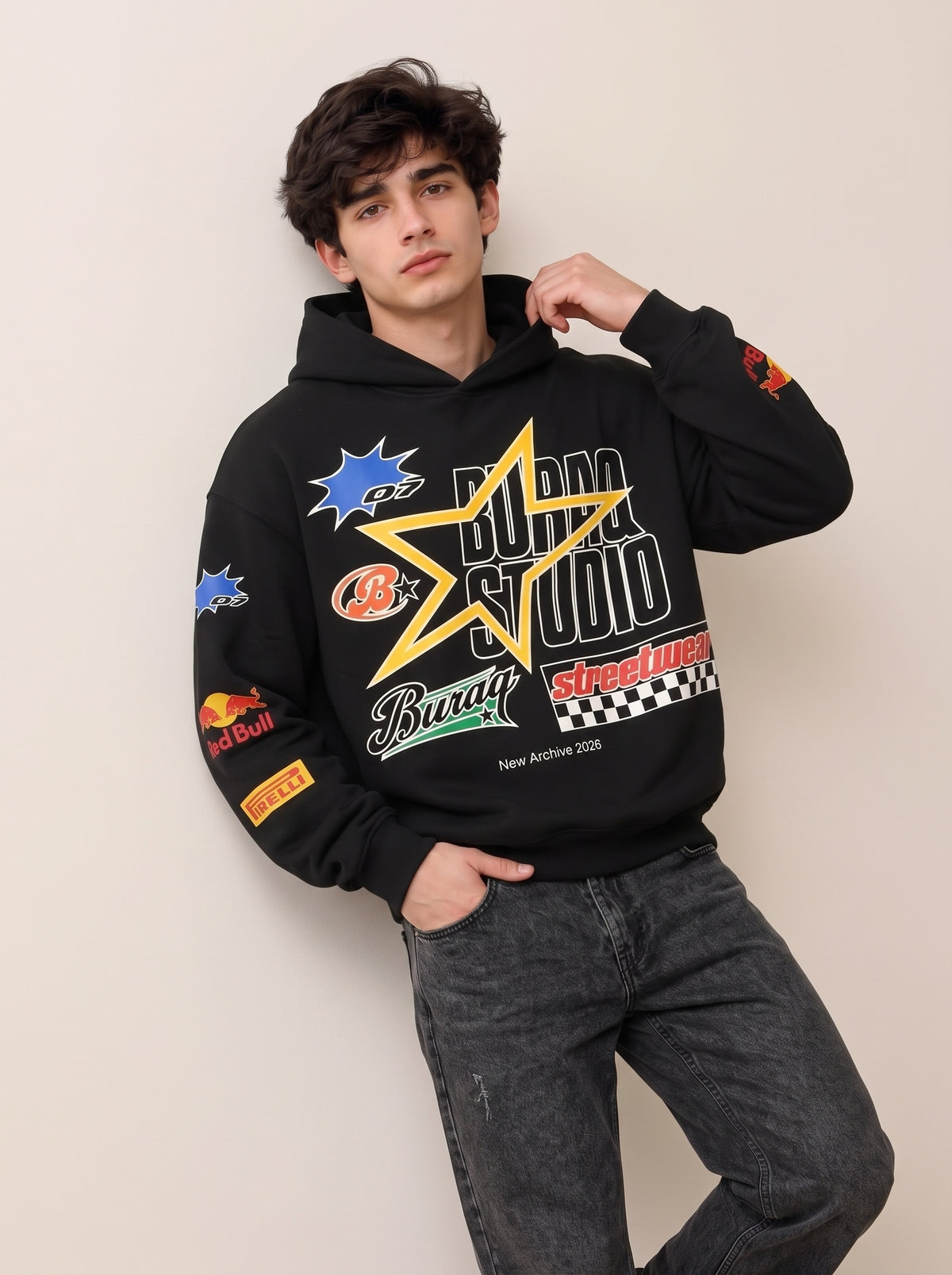 Brq Racing Oversize Hoodie