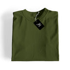 Olive Green Plain Tee