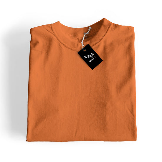 Orange Plain Tee