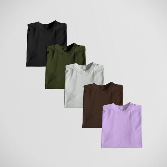 Make Your Pack of 5 Basic Tees