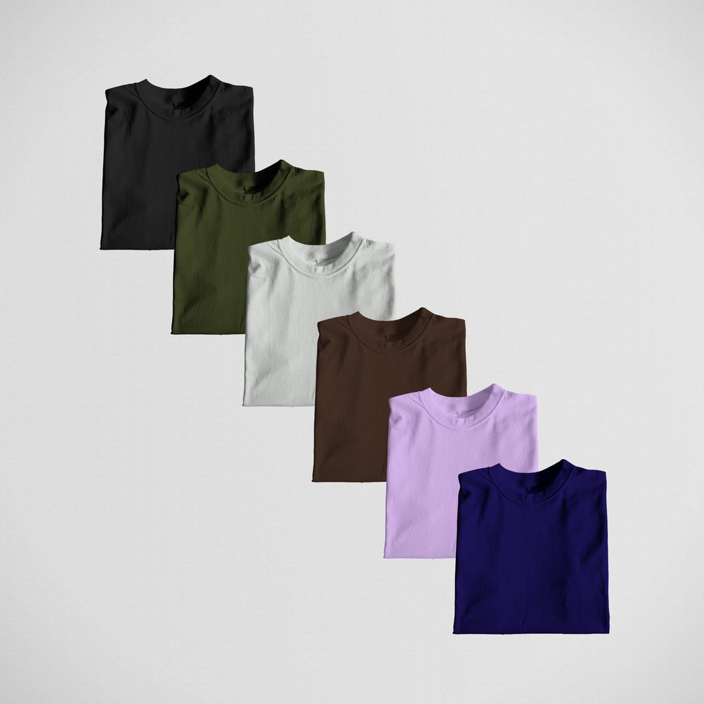 Make Your Pack of 6 Basic Tees