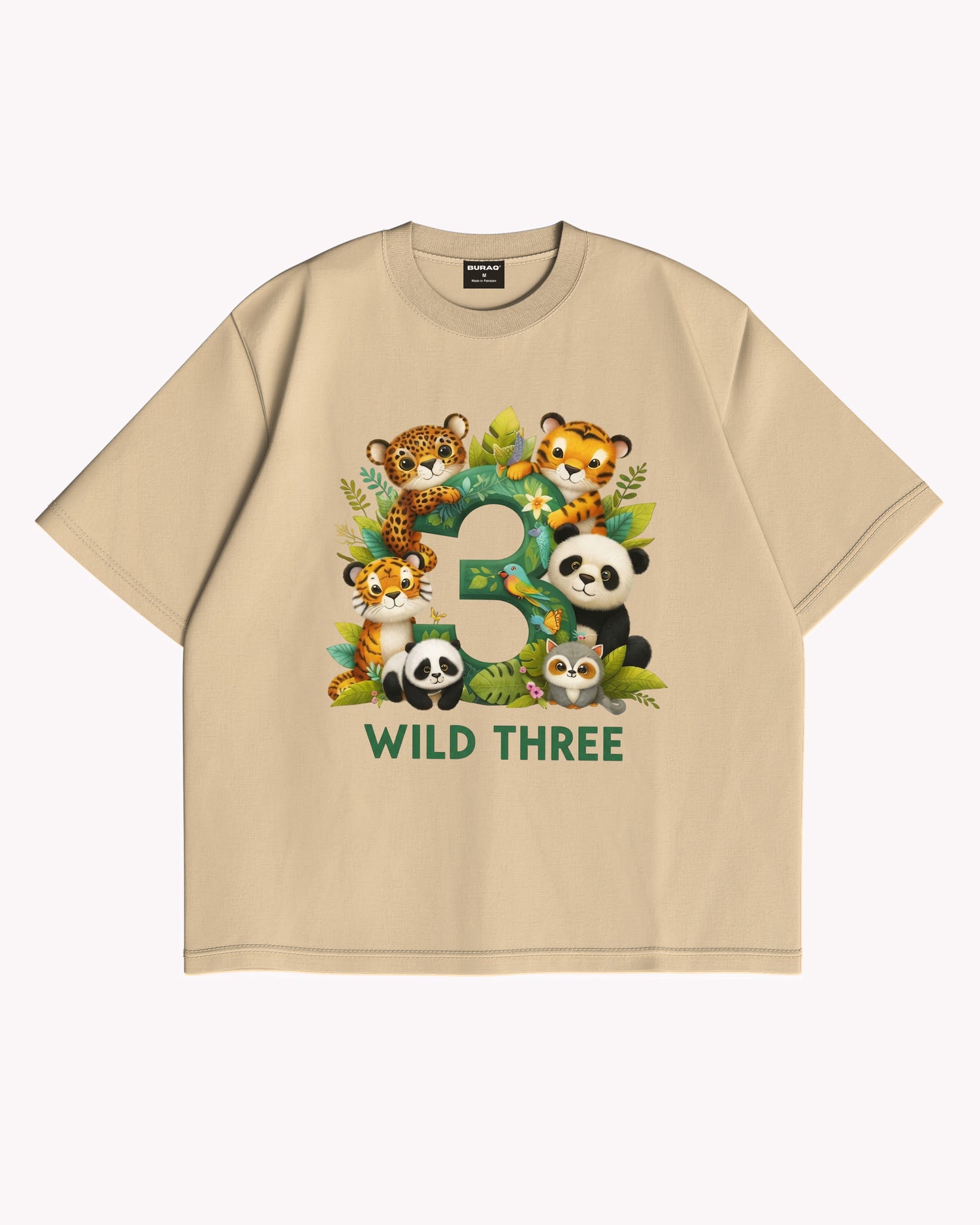 Oversize Wild Three