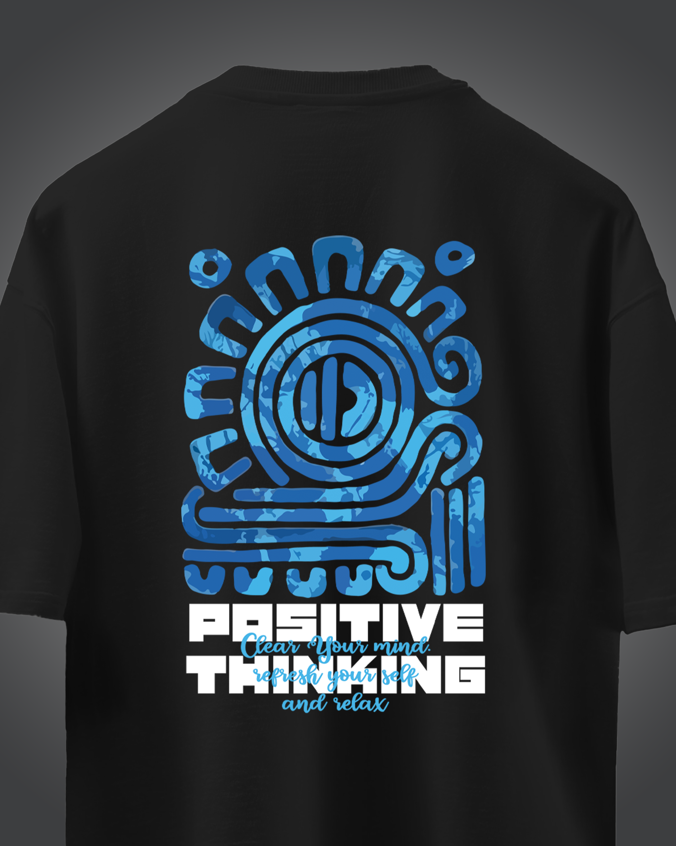 Oversize Positive Thinking