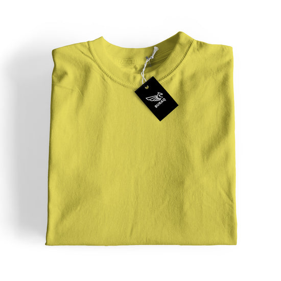 Yellow Plain Tee